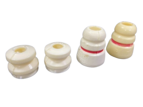 White/Red Comfort Bump Stop Kit - (NC 2005-2014)
