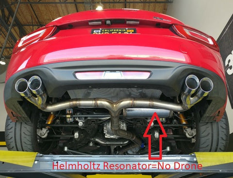 ABARTH 124 SPIDER 'System ONE' Muffler/Midpipe/Downpipe Combo