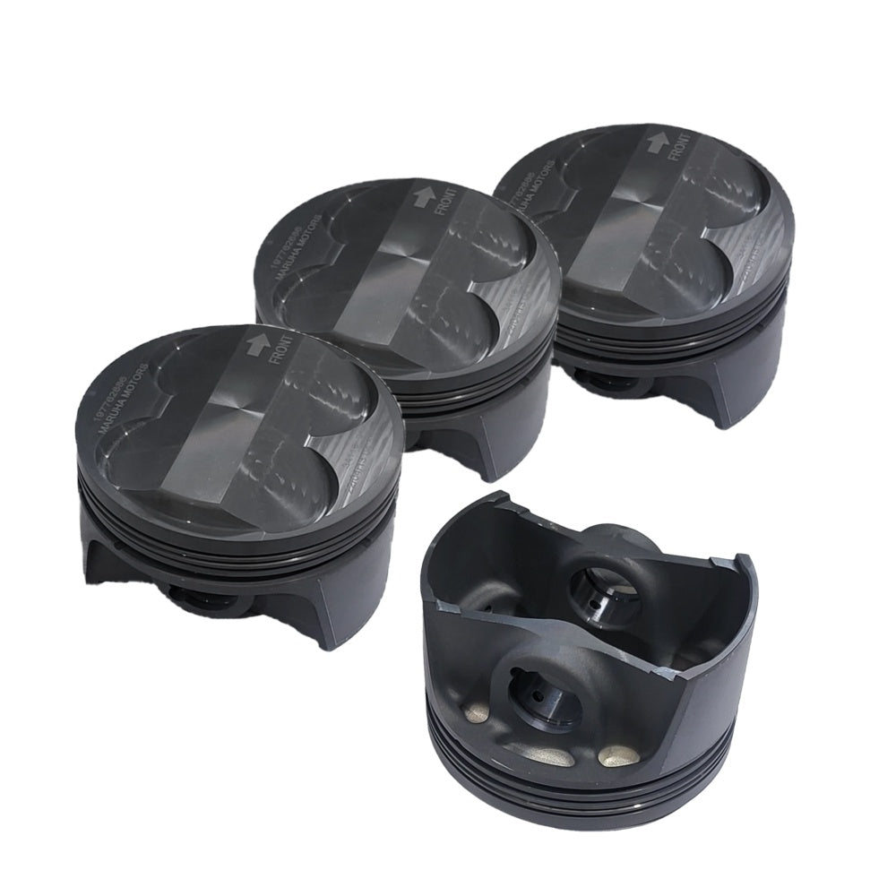 Maruha Mahle Custom Pistons & Rings 86mm - Naturally Aspirated (NA8/NB ...