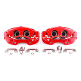 Power Stop 02-06 Cadillac Escalade Rear Red Calipers W/Brackets - Pair