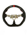 Enhanced Cipher Steering Wheel Leather with Hydro Carbon Red Stitching NC (2005-2014)