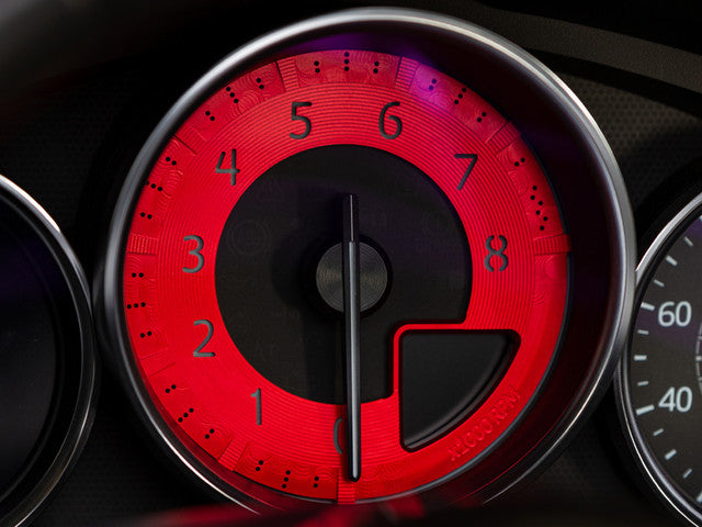 Red Edition Billet Tachometer Dial for ND MX5 (2019-2023) – MX5 Mania