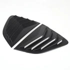Matt Black Side Window Louvers  (ND 2015-Current)
