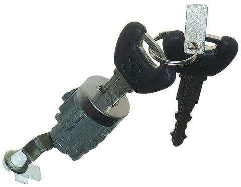 Genuine Mazda Drivers Side Door Lock Set Includes two Keys NB - (98-05)