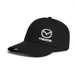 Black 'MAZDA' Cotton/Canvas Cap - Genuine Mazda