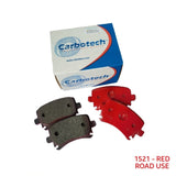 Carbotech Low Dust Street Brake Pads - 1521 (NB8B/C 2001-2004)