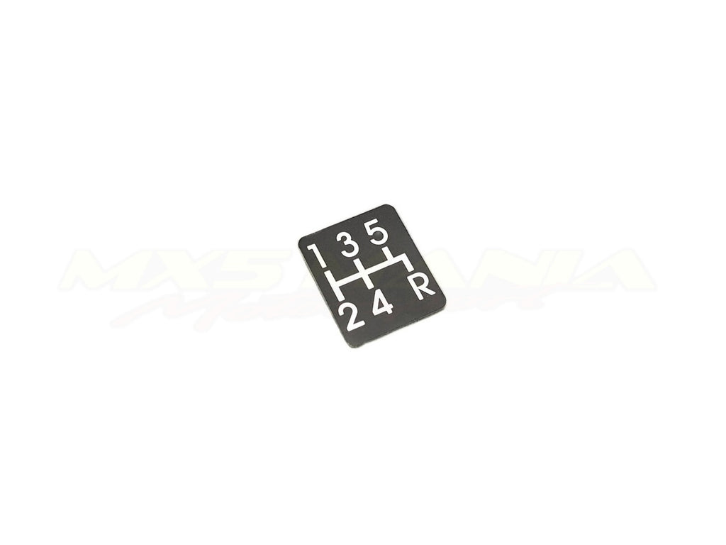 Ax15 Shift Pattern Sticker 5 Speed Shift Pattern Sticker - Genuine (NA/NB8A 1989-2000) – MX5 Mania