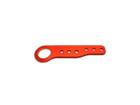 Rear Tow Hook Aluminum Red Anodized - Jass Performance (NA 1989-1997)
