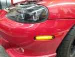 LED SMOKED Side Reflectors Front & Rear Set (NA/NB 1989-2004)