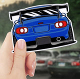 Modified MX5 NB Race Car Decal Sticker - 4 inch (Various Colours)