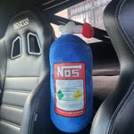 Nitrous Oxide "NOS" Bottle Plushie Cushion - Large