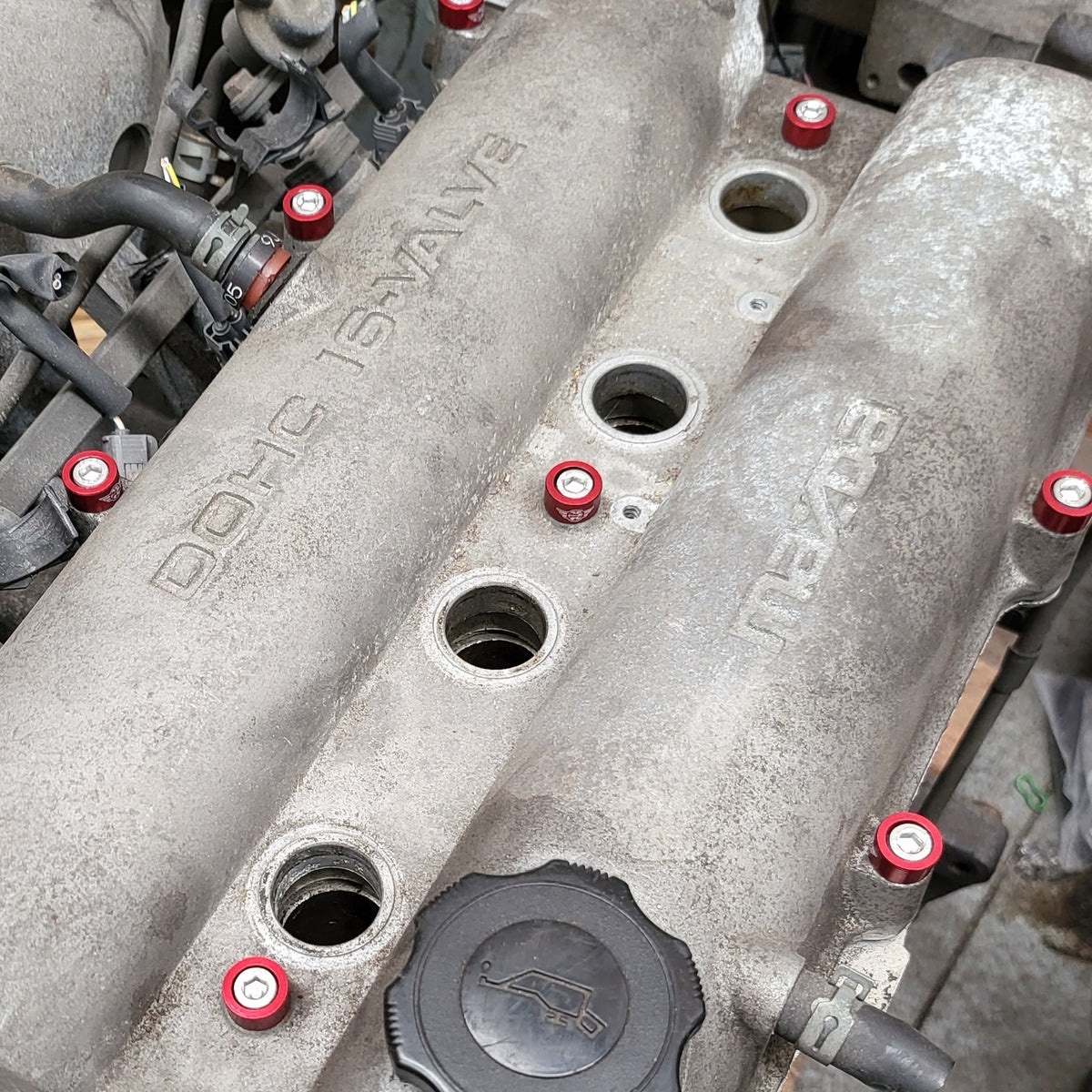 Engine Cam Cover 'Dress Up' Coloured Cap Kit 20pc (NA/NB 19892004