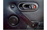 Door Pulls Real Leather "Roadster" Embossing - Jass Performance (NA 1989-1997)
