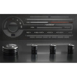 Heater Panel (HVAC) Black Aluminium Knobs A/C - Jass Performance (NA 1989-1997)