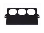 2 DIN Control Panel With 3X52MM Gauge Cut Outs (NB 1998-2004)
