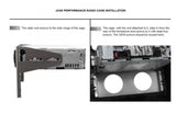 Radio Cage 3 Gauges Above Stainless - Jass Performance (NA 1989-1997)