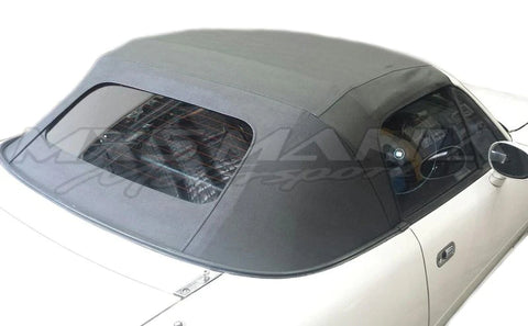 Soft Top Skin - 2pc (OEM NB Style) - Vinyl - Demisted Glass - No Zip - Various Colours (NA/NB 89-04)