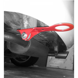 Rear Tow Hook Steel Powdercoat Red (NB)