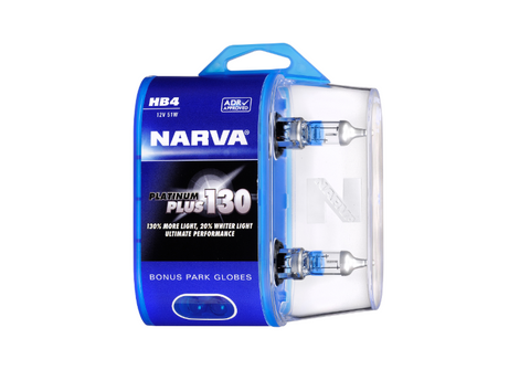 Narva HB4 Platinum Plus 130 Performance Globes (Pair) - (NB 1998-2004)