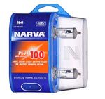 Narva H4 Plus 100 Performance Globes (Pair) Suits MX-5 NA-NB8A (1989-2000)