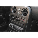 Heater Panel Cover (HVAC) Black Brushed Stainless Steel - Jass Performance (NA 1989-1997)
