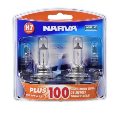 Narva H7 Plus 100 Performance Globes (Pair)