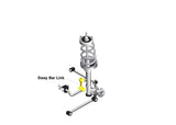 Whiteline Adjustable Sway Bar End Links - Endlink Pair - KLC144 (Universal NB/NC 1998-2014)