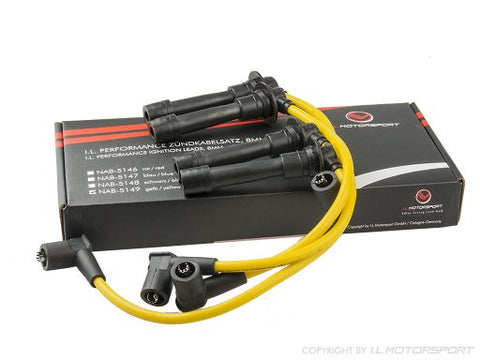 Ignition Leads 8mm Yellow  - Spark Plug Lead Set (NA/NB8A 1989-2000)