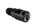 5/16" Female Fitting Quick Connect Straight To -06AN Male Black - Proflow
