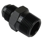 Pro Flow Male Fitting -10AN To 3/8" NPT Straight Black