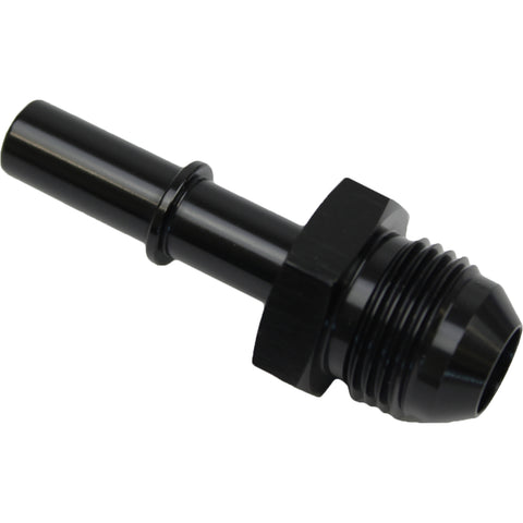 5/16" Male Fitting Quick Connect To -06AN Male Fitting Black - ProFlow