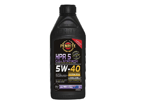 Penrite HPR5 5w40 Full Synthetic Engine Oil  1 Litre