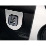 USB Lighter Charger and Button Bezels - Black Brushed Finish - Jass Performance (NA 1989-1993)
