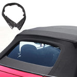 Soft Top Skin - 2pc - Cloth - Demisted Glass - No Zip - Rain Rail - Various Colours (NA/NB 89-04)