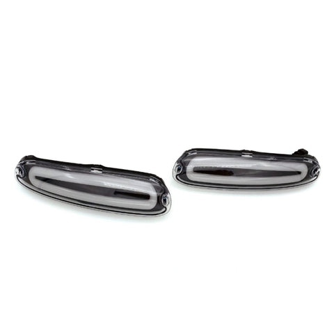 Sequential LED Clear Front Indicators / Turn Signals - Pair (NA 1989-1997)