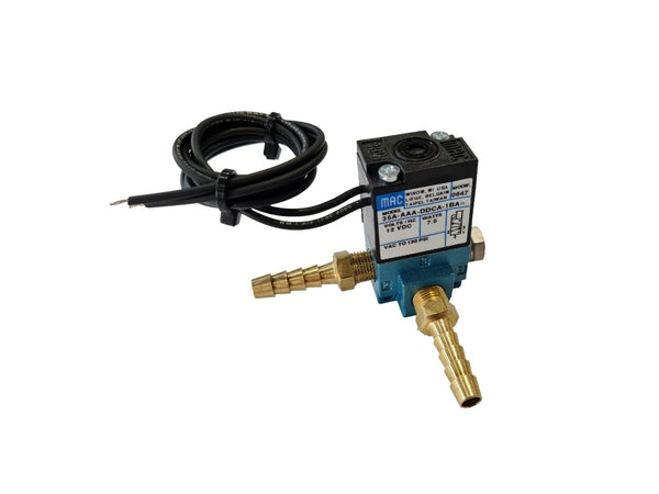 Solenoide 12V 5.4W 1/8 BSPP MAC De 3 Puertos - 12V, 5.4W, 1/8 - Foto 3