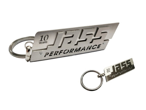 10 Year 3D Logo Key Ring - Jass Performance