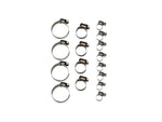 Hose Clamp Kit Solid Band 16 Piece (NB 1998-2004)