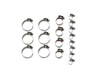 Hose Clamp Kit Solid Band 18 Piece (NA 1989-1997)