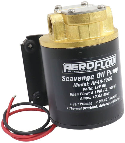 AeroFlow, Electric Oil Transfer/Scavenge Gear Pump