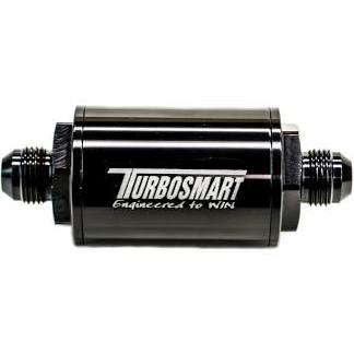 TurboSmart TS-0402-1131 FPR Billet Fuel Filter 10um -8AN - Black