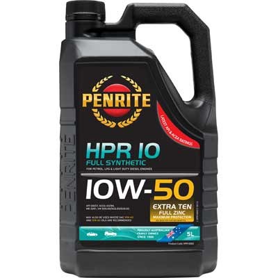 Penrite HPR10 10w50 Full Synthetic Oil (5L)