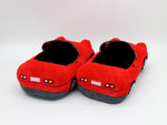MX-5 Plushie Slippers - RED (Adult Sizing)