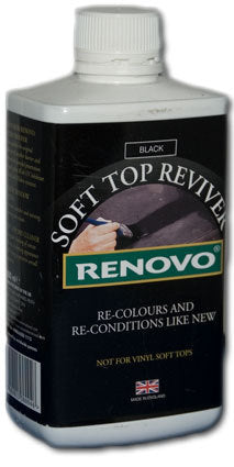 Fabric Canvas Soft Top Reviver Black (Renovo)