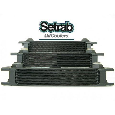 Seteab Oil Cooler 10 row - "Wide" - 300mm Across