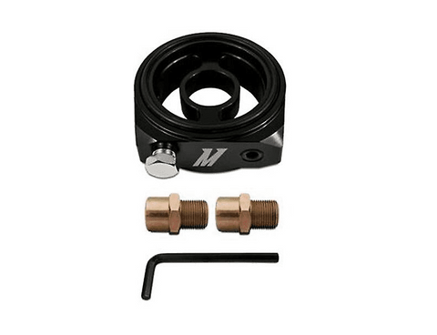 Mishimoto Oil Filter Sandwich Plate Black Billet MX5 Mania mishimoto-oil-filter-sandwich-plate-black-billet-mx5-mania