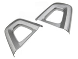 Chrome / Brushed Silver Hoop Bar Covers (ND 2015-Current)