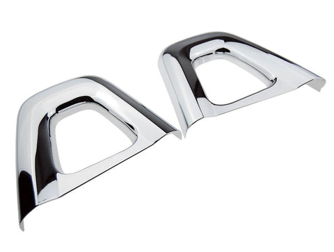 Chrome / Brushed Silver Hoop Bar Covers (ND 2015-Current)