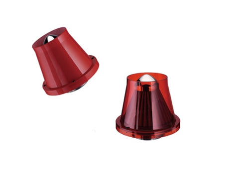 Simota Washable Shielded Pod Air Filter [Red OR Translucent Red Available]